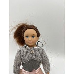 Our Generation Ayla Doll Mini 6” Red Auburn Hair Clothes no shoes